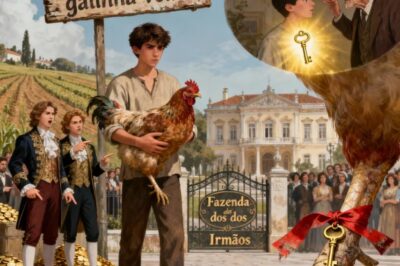 Eles me humilharam na frente da cidade inteira por ter herdado apenas uma galinha velha, enquanto meus irmãos dividiram fazendas e milhões, mas aquela “piada” do avô escondia um segredo de ouro que mudou minha vida e lhes deu a maior lição de humildade.