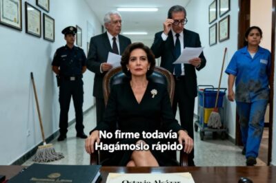 EL DÍA DEL TESTAMENTO, LA SEÑORA DE LA LIMPIEZA DESTAPA A LA VIUDA: SU HIJA ESTABA EN EL BASURERO