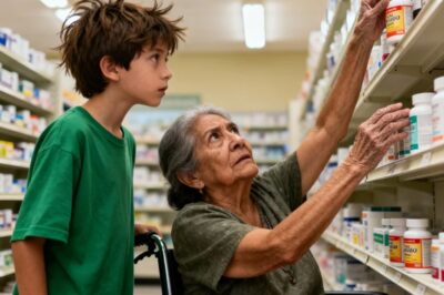 MI PAPÁ TE ARREGLA EN UN SANTIAMÉN… LE DIJO EL NIÑO A LA ANCIANA MILLONARIA EN SILLA DE RUEDAS