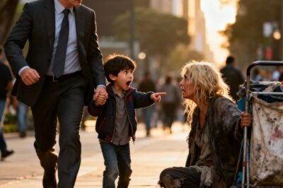 EL RICO IGNORÓ A LA INDIGENTE… HASTA QUE SU HIJO VOLTEÓ Y REVELÓ LA VERDAD IMPACTANTE