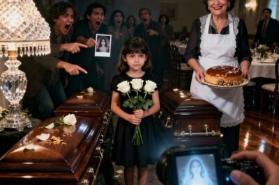 Familia entera MUERE DE LA NADA y solo 1 Niña SOBREVIVE, pero en el funeral ella ve 1 DETALLE…