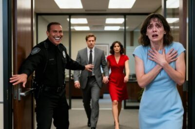 Yo decidí sorprender a mi esposo en su trabajo como CEO. En la entrada, el guardia me detuvo: “Solo personal autorizado”. Le respondí con voz temblorosa: “Soy su esposa”. Él se rió y dijo: “Señora, yo veo a la esposa todos los días… mire, ahí salen juntos ahora mismo”. Mi corazón se congeló al verlos. En ese momento tomé una decisión que cambiaría todo, y hasta hoy me pregunto si estaba preparada para descubrir la verdad.