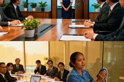 Mula Mop Hanggang Boardroom: Janitress, Naging Susi sa Pagkakasalba ng 1 Bilyong Pisong Deal ng Kumpanya Laban sa mga Japanese Investors
