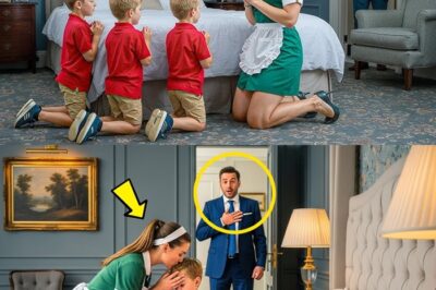 EL MILLONARIO VOLVIÓ SIN AVISAR–Y LO QUE VIÓ A LA NIÑERA HACIENDO CON SUS TRILLIZOS LO DEJÓ EN SHOCK