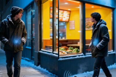 A El estómago me gruñía como un perro callejero, y las manos se me estaban congelando. Caminaba por la banqueta mirando las vitrinas iluminadas de los restaurantes, con ese olor a comida recién hecha que dolía más que el frío. No traía ni una sola moneda