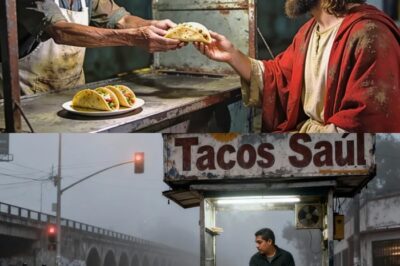 SON MIS ÚLTIMOS 3 TACOS, PERO SON SUYOS”, DIJO EL TAQUERO POBRE… PERO ERA JESÚS EN PERSONA…