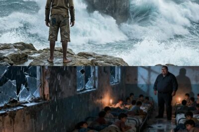 El niño huérfano halló refugio en un faro rodeado por mar — pero lo que había ahí cambió su destino.