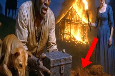 Expulsado de la plantación, el esclavo vio a su perro revelar el secreto enterrado que puso todo patas arriba.