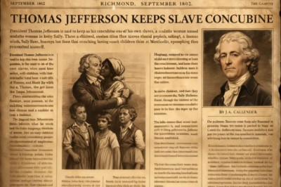 El Presidente que tuvo SEIS Hijos con la ESCLAVA que era hermana de su esposa