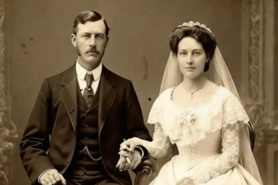 Este retrato de 1903 parece normal… hasta que amplías la mano de la novia y descubres un oscuro secreto.