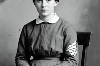 Este retrato de 1884 de una costurera parece común — hasta que notas el bordado en su manga.