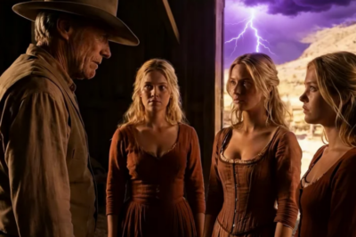 ¿Crees que puedes con todas nosotras?» — Las hermanas rodearon al vaquero en su granero