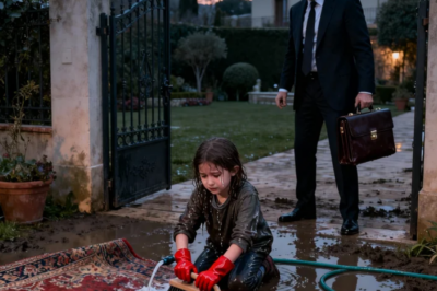 MILLONARIO ABRE LA PUERTA DEL JARDÍN Y VE UNA ESCENA QUE JAMÁS OLVIDARÁ