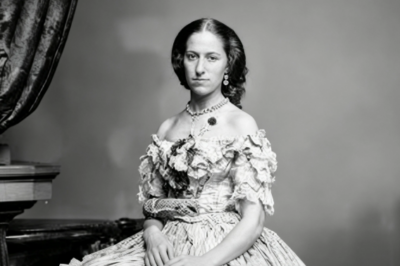 En este retrato de 1904 de una novia sonriente, su collar cuenta una historia oscura