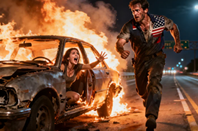 Un mecánico salvó a una chica de un accidente en llamas… jamás imaginó lo que ella hizo después