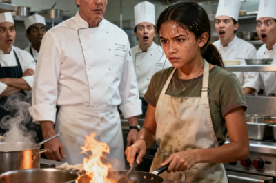 “¡TE PAGO UN AUTO SI COCINAS COMO DICES!” SE RÍO EL CHEF… PERO ELLA LO CALLÓ. 