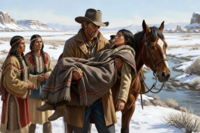 :El Ranchero Solitario Vivió Años Solo… Hasta que Encontró a Tres Jóvenes Apaches Moribund…