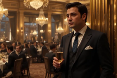 Millonario Solo Sin Mesa En Año Nuevo — Una Empleada Madre Soltera Se Levanta Y Le Hace Señas