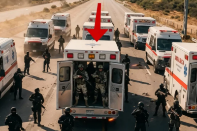 El CJNG Detuvo Convoy De 9 Ambulancias — TODAS Llevaban FUERZAS ESPECIALES A Operativo Secreto 