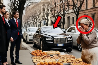 Una vendedora ayudó a trillizos sin hogar; años después, tres Rolls-Royces pararon en su puesto 