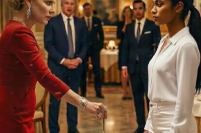 “PEGUE ISSO DO CHÃO AGORA, GARÇONETE” — Minutos depois, todos ficaram chocados 