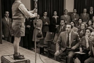 Camilo Sesto, 5 Años, Apenas Llegaba al Micrófono — Lo Que Pasó Hizo Que los Jueces se Levantaran 