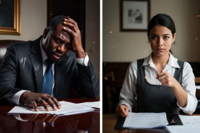 “El Multimillonario Firmaba Su Bancarrota Cuando Una Camarera Vio Un Error Que Lo Salvó Todo” 