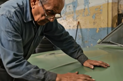 El coche que humilló a 3 talleres cayó en manos de un mecánico ciego y anciano