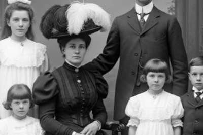 El retrato familiar de 1898 ocultaba un secreto aterrador dentro del guante de la madre