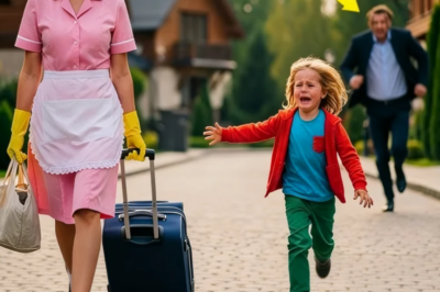 SIN NINGÚN MOTIVO, EL MILLONARIO DESPIDIÓ A LA LIMPIADORA — Y LO QUE DIJO EL HIJO LO CAMBIÓ TODO