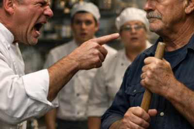 “¡Solo LIMPIA y no ESTORBES!” — El chef HUMILLA al limpiador… HASTA que descubrió quién era 
