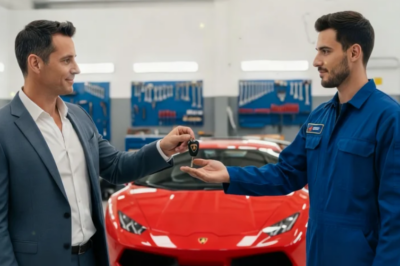 “¡TE DOY MI LAMBORGHINI SI LO ARRANCAS A LA PRIMERA!” EL MILLONARIO SE BURLÓ… Y EL FINAL LO CALLÓ