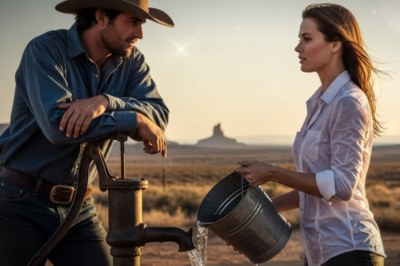 El ranchero solitario creyó que venía por agua, pero ella le pidió que le enseñara a usar sus manos