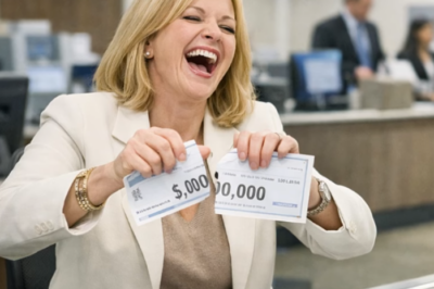 Se burlo y le Rompió el Cheque frente a su cara… sin Saber Quién Estaba Frente a Ella