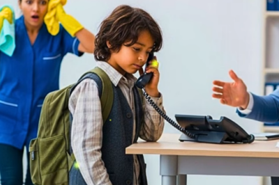 EL CAOS ERA GENERAL CON LA LLAMADA DE CHINA… HASTA QUE EL HIJO DE LA SEÑORA DE LA LIMPIEZA HABLÓ…