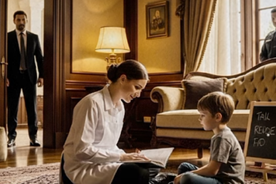 Millonario Volvió A Casa Antes — Lo Que Vio A La Empleada Enseñar A Su Hijo Lo Dejó Sin Palabras 