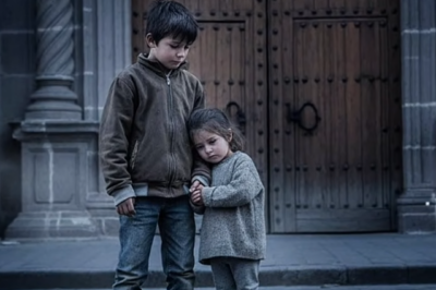 Los dejaron al amanecer frente a una iglesia… y nadie esperaba lo que ocurrió