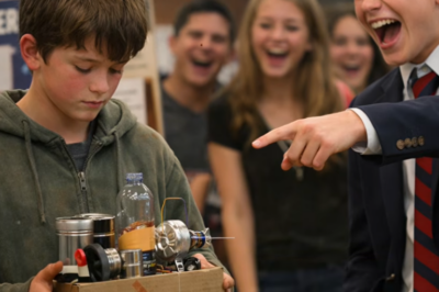 Niño RICO humilla al hijo del conserje… SIN saber que su proyecto GANARÍA la feria 