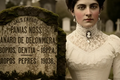 (1903, Santiago) La Viuda que Limpió una Lápida Olvidada… y Leyó Su Propia Fecha de Muerte.