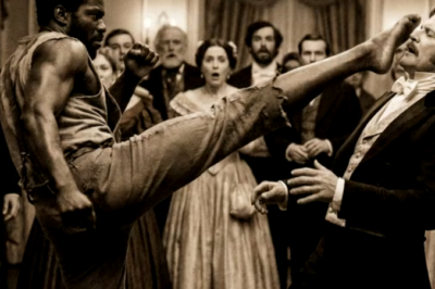 A SINHÁ MANDOU ELE DANÇAR PRA DIVERTIR A VISITA… O CHUTE NA TÊMPORA CHOCOU O SALÃO INTEIRO