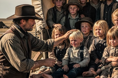 Un vaquero abrió una carreta abandonada… y encontró 7 niños huérfanos que cambiaron su vida para sie