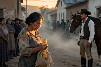 La Viuda era considerada la MÁS FEA del Pueblo… Hasta que el Ranchero MILLONARIO le Habló