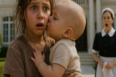 El Bebé Del Millonario Escupía A Todas Las Niñeras… Hasta Que Vio A La Niña De La Calle