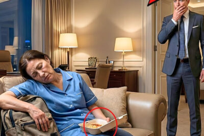 LA EMPLEADA DE LIMPIEZA LLEGABA EXHAUSTA… HASTA QUE EL JEFE DESCUBRIÓ LO QUE HACÍA DE MADRUGADA