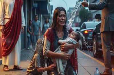 Una madre lloraba… un desconocido le arrojó agua fría, y Jesús cambió su destino