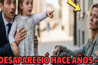 “Papá, esa mendiga es como mamá”. El millonario miró una vez… y colapsó.