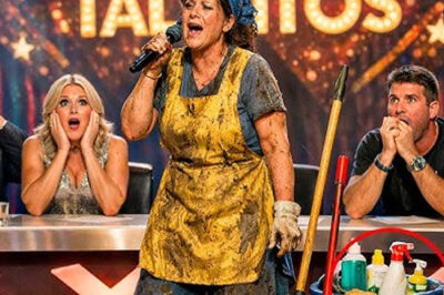 La limpiadora estaba CANTANDO sin imaginar que el programa estaba en vivo… Cuando escucharon su voz…