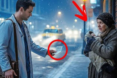 Una anciana apareció en la noche con un bebé… lo que decía la nota es impactante