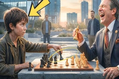 “TE DOY 100 MILLONES SI ME GANAS EN AJEDREZ” — EL MILLONARIO SE RÍE… PERO EL NIÑO POBRE LO HUMILLÓ