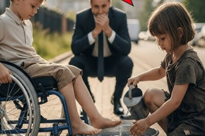 VOY A LAVAR TU PIE Y VAS A CAMINAR… Y EL PAPÁ PENSÓ QUE ERA BROMA, PERO SE QUEDÓ HELADO AL VER